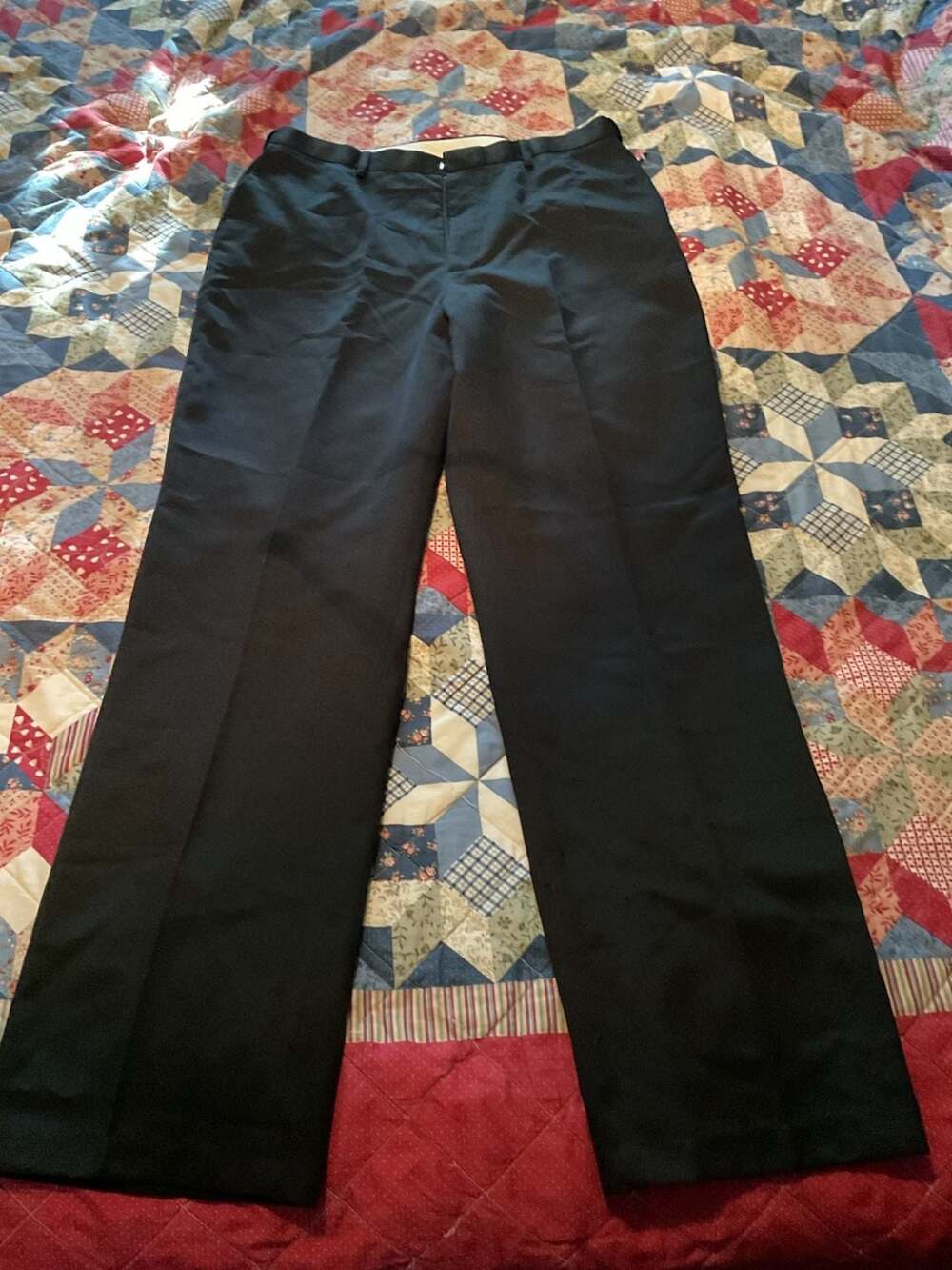 Puritan Men's Easy Fit Waist Black Dress Pants Size 36x34
